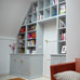 Fitted bookcases and cupboards for home office